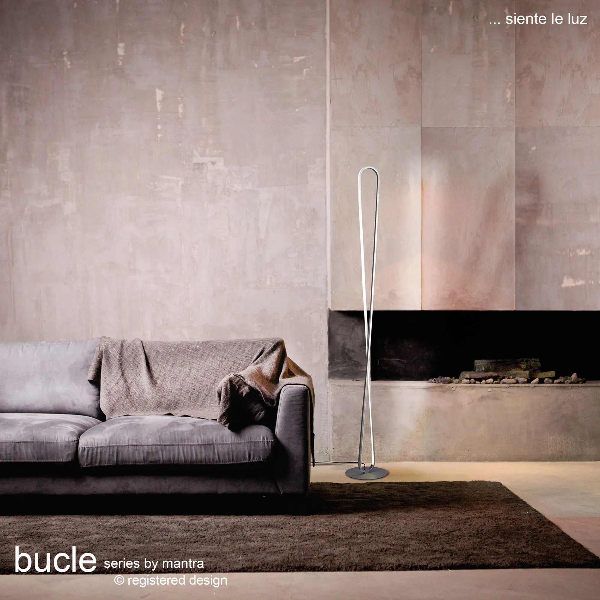 Bucle Floor Lamps Mantra Designer Floor Lamps 